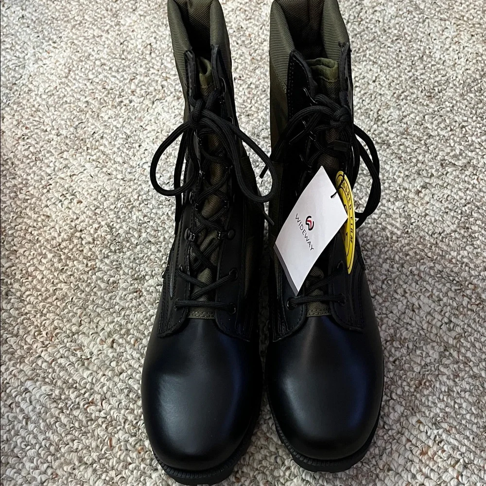 Wideway Military Combat Boots - Picture 2 of 6